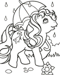 coloring page My little pony